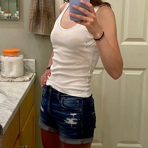SOLD Brandy Melville J Galt White Tank Top